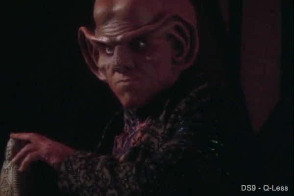 Quark selling - DS9 Q-Less